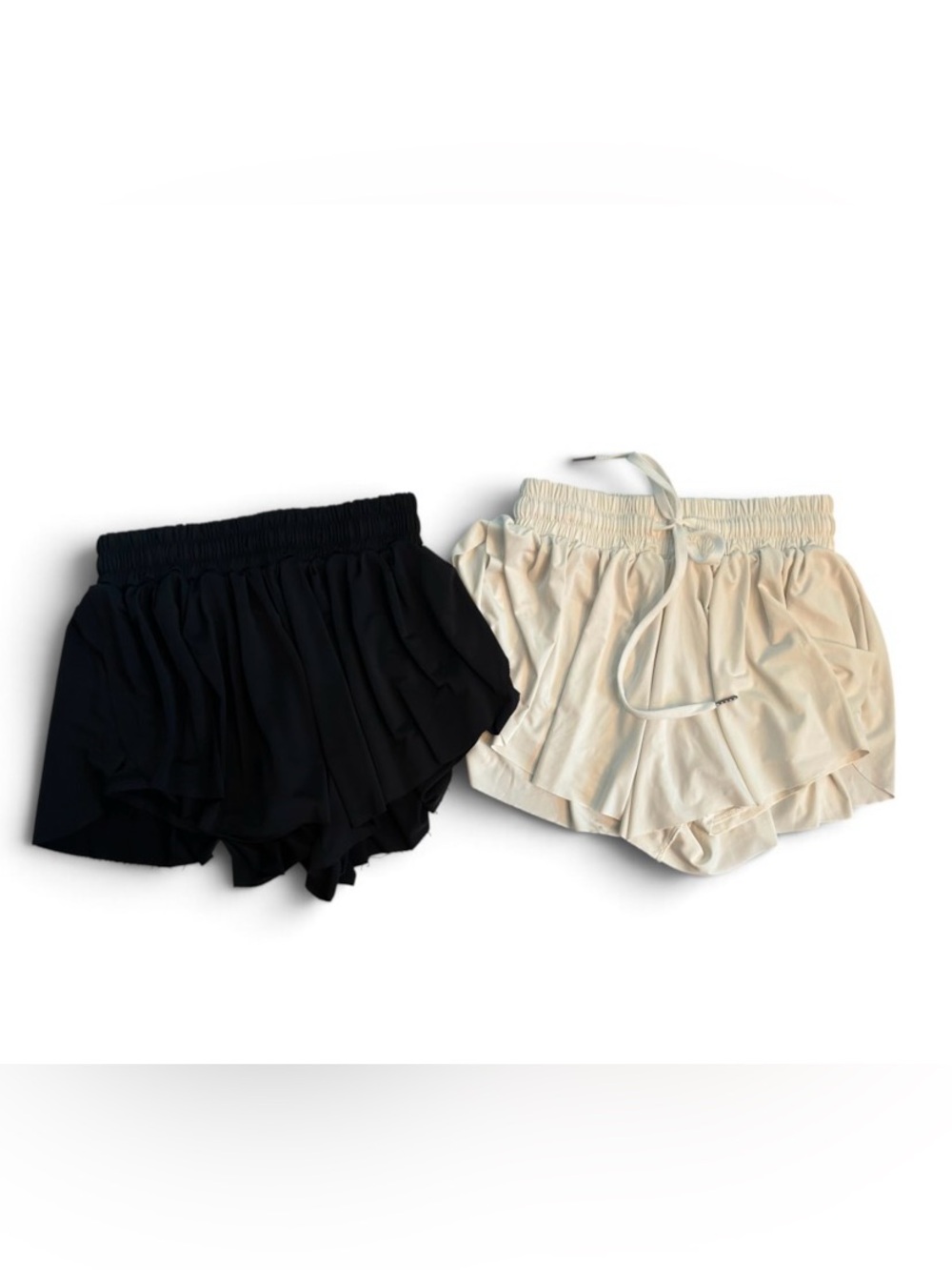GB Layered Shorts - one Black and one White XS